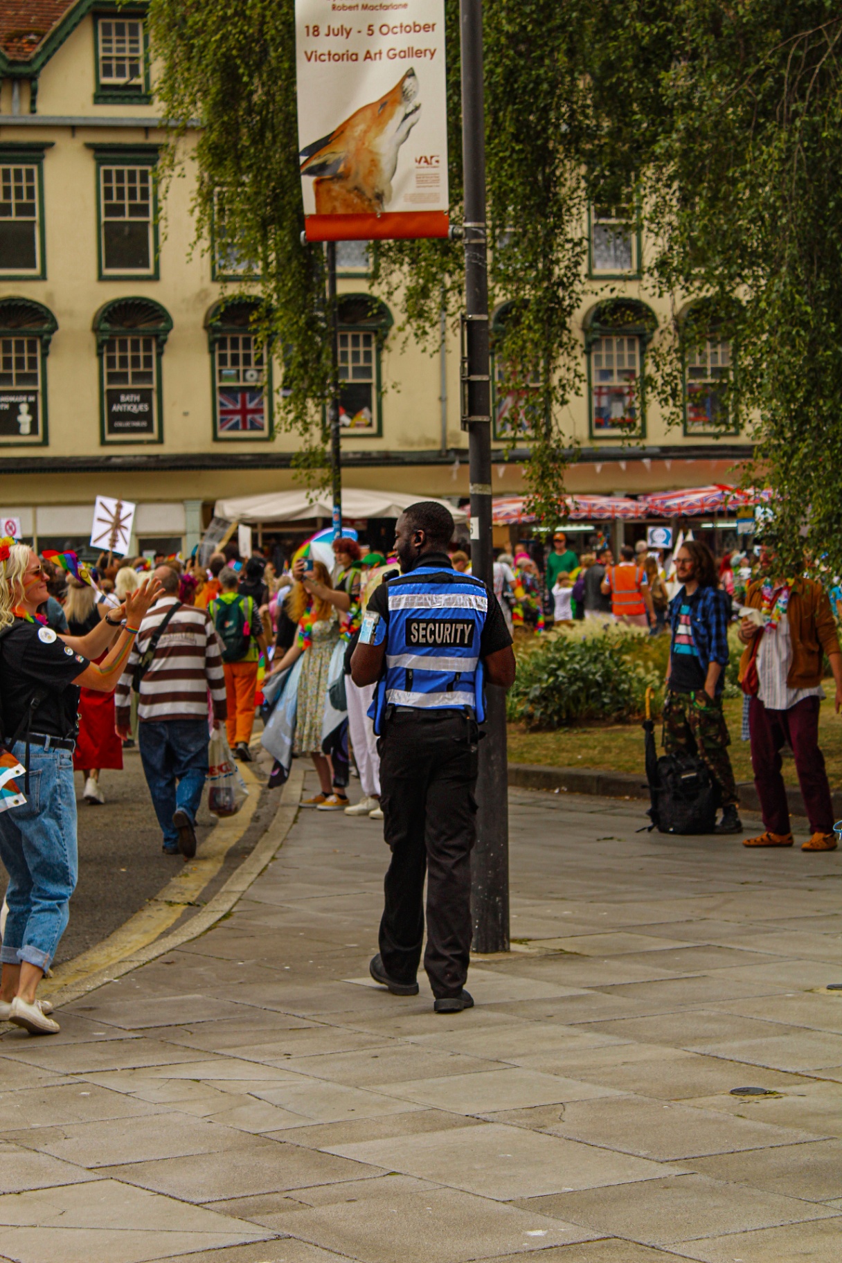 AV Group UK event medical team on standby at a Bath Pride event